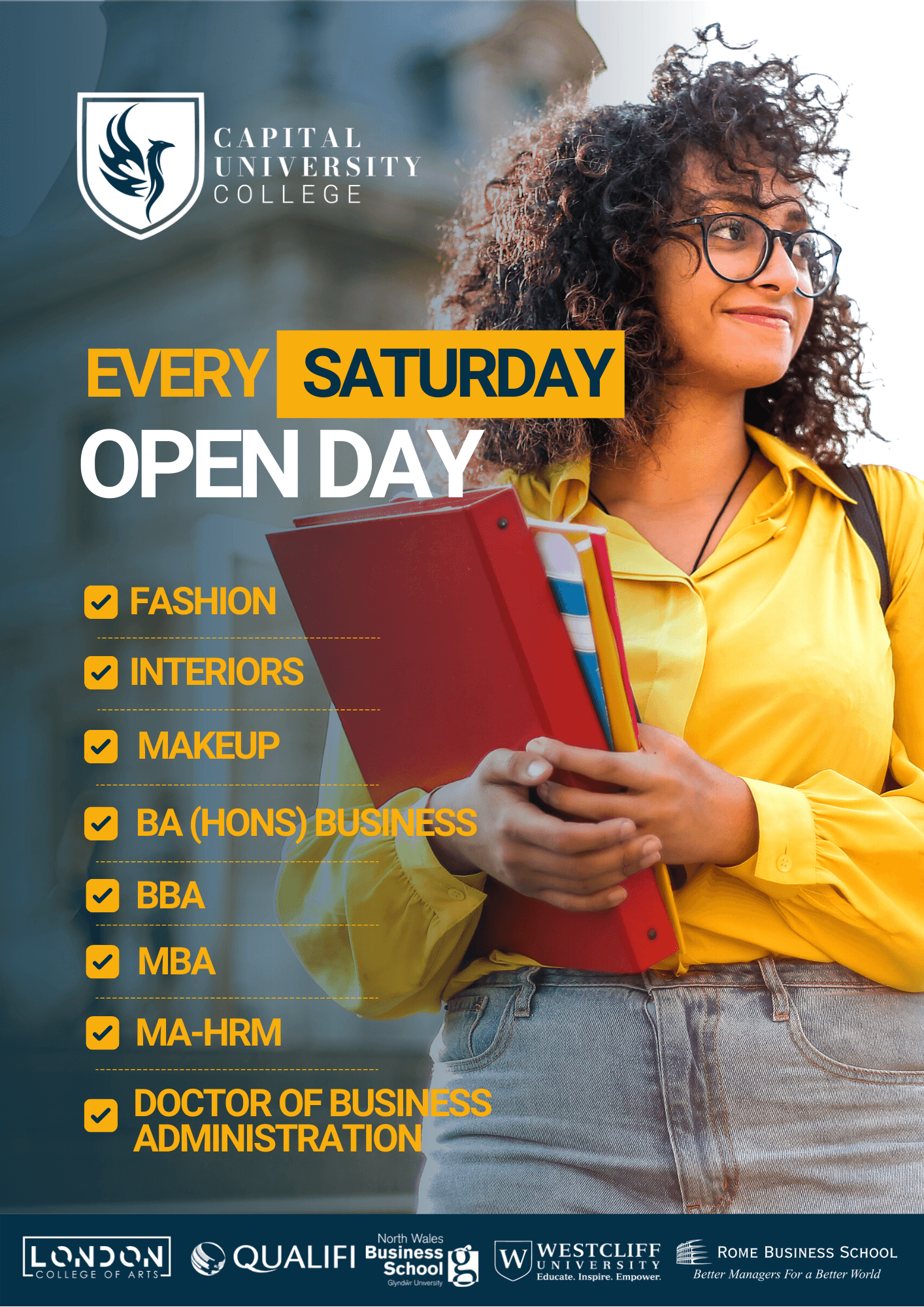 Every Saturday Open Day