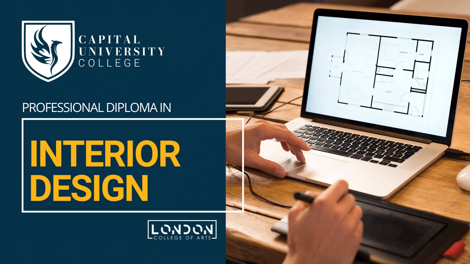 Professional Diploma in Interior Design Capital College