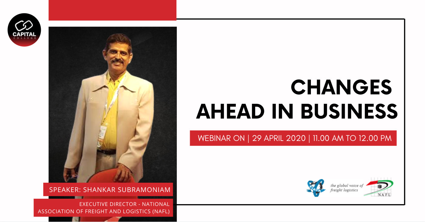 #BusinessTalks: Changes Ahead in Business – Shankar Subramoniam