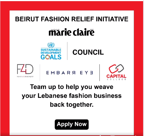 Capital joins Marie Claire and Arab Fashion Council to help Lebanon Fashion