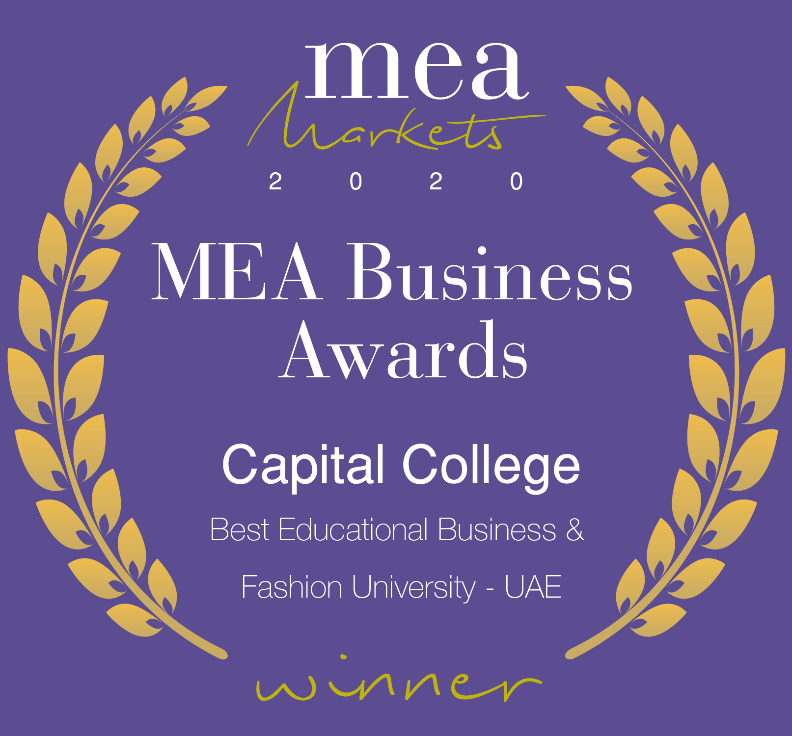 Best Educational Business and Fashion University of the year