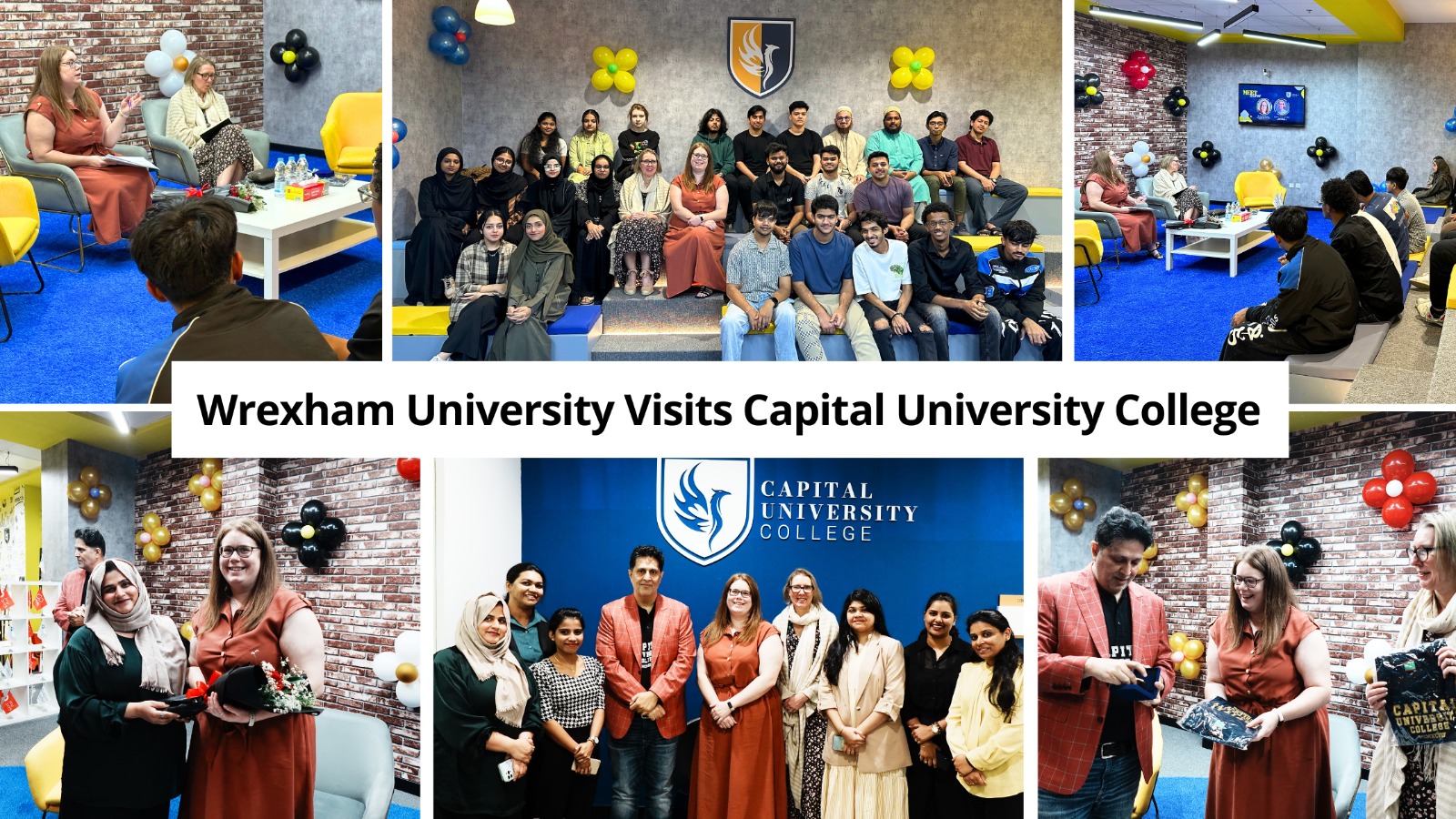 Wrexham University UK Visits Capital University College